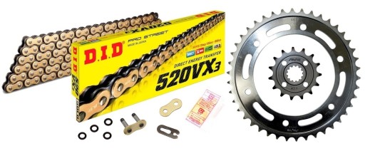 ЛАНЦЮГ DID ЗЛОТИЙ YAMAHA XJ_600 DIVERSION 91-03