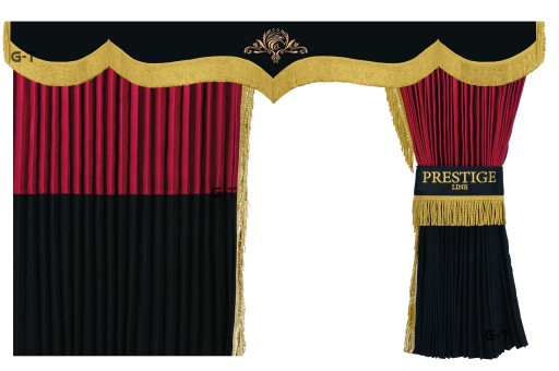 ШТОРИ КАБІНИ TIR ПЛІСИРОВАНІ PRESTIGE-LINE MAN