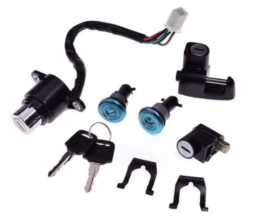 65765089 - ЗАМОК ЗАЖИГАНИЯ ДЛЯ ROMET ZETKA 50 С КОМПЛЕКТОМ ЗАМКОВ