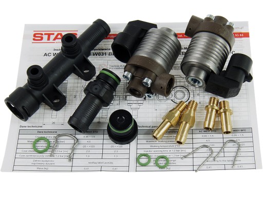 WGM2421AH - AC ОЛЕНЬ В-031 BFC ФОРСУНКИ + СПЛИТТЕР 2CYL