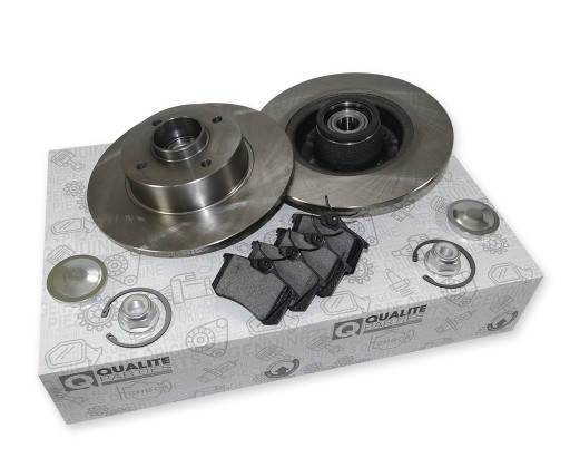 7701207823 x2 - ДИСКИ ГАЛЬМІВНІ КОЛОДКИ ЗАДНІ RENAULT MEGANE II 02-