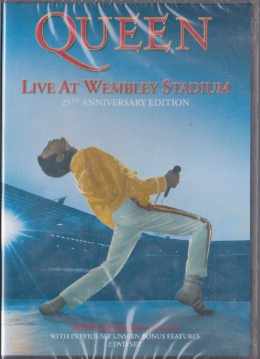 [DVD] QUEEN - LIVE AT WEMBLEY STADIUM - 2 DVD