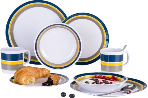 491860 - Меламиновый набор посуды BERGER NEW ALONDRA 8 шт.