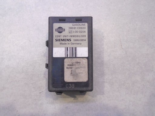 module IMMOBILIZERA NISSAN ALMERA and N15 28591C9920