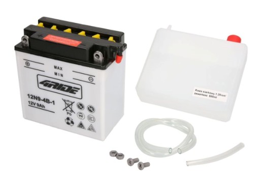 12N9-4B-1 4RIDE - 12V 9ah кислотная / рабочая / пусковая батарея