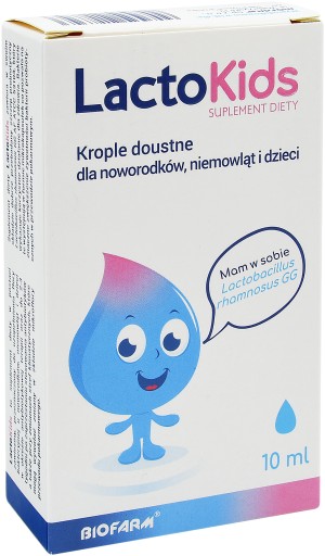 LACTOKIDS PERORÁLNE KVAPKY PROBIOTIKUM 10 ML