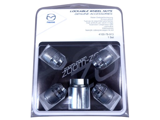 MAZDA 17 ММ КОЛЕСА СТОПОРНЫЕ БОЛТЫ ГАЙКИ