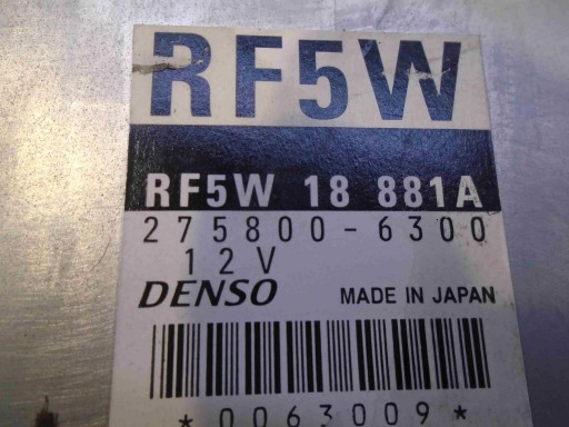 Ordinateur MAZDA PREMACY 2.0 DITD RF5W18881A