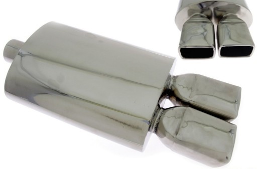 TW-TL-016 - Спортивный басовый глушитель TurboWorks 2 x 87 мм 2,5