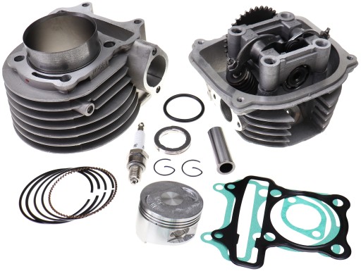 Gy150 - Цилиндрическая головка 150cc 4T GY6 QUAD ATV Zipp ROMET