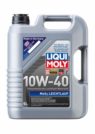 МОТОРНОЕ МАСЛО LIQUI MOLY MOS2 LEICHTLAUF SUPER (5