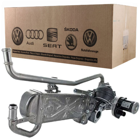 КЛАПАН РЕЦИРКУЛЯЦИИ ОТРАБОТАВШИХ ГАЗОВ 03P131512D ОРИГИНАЛЬНЫЙ WAHLER С РАДИАТОРОМ