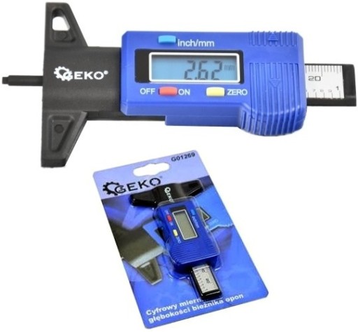 ВИМІРЮВАЧ ГЛИБИНИ ВИСОТИ ПРОТЕКТОРА ШИН ТЕСТЕР