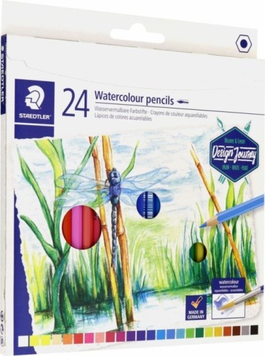 Staedtler kredki akwarelowe 24 kolory 14610C C24