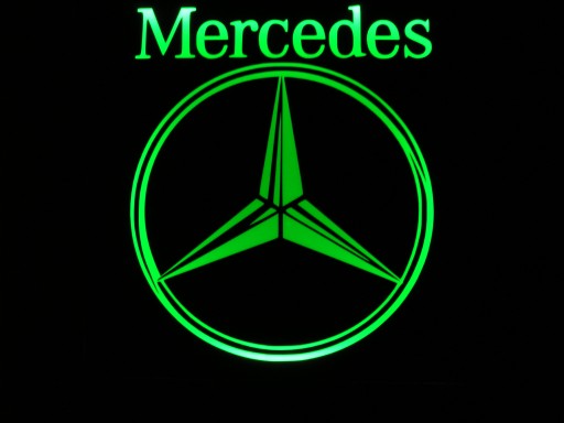 Светодиодная доска с логотипом Mercedes над кроватью панель LKW tir