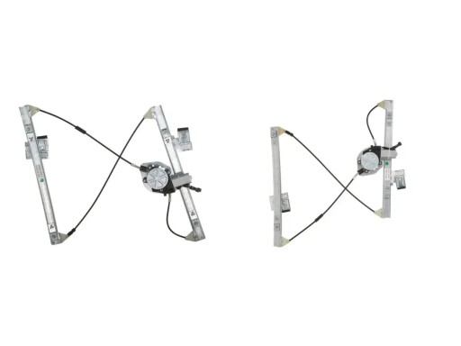 6060-00-SE461 10 - 2x передние стеклоподъемники blic l+p для seat, vw caddy ii, caddy ii