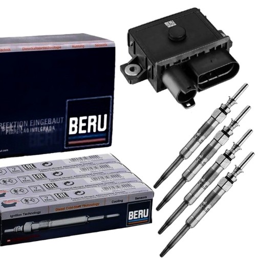 MKC1001783.PLCO - Комплект контроллера beru gse101+, 4 свечи накаливания
