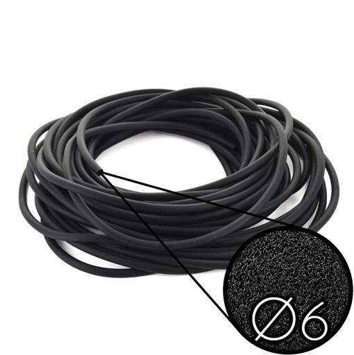 R-EPDM-SP-060-B - Шнур EPDM 6 мм - прокладка microguma-20 метров
