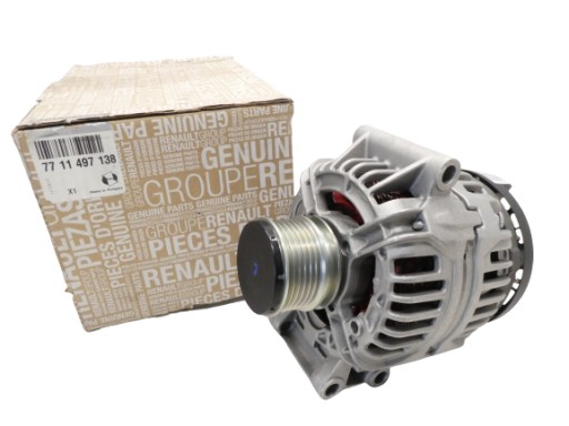 7711497138 - Оригинальный генератор переменного тока renault scenery espace megane