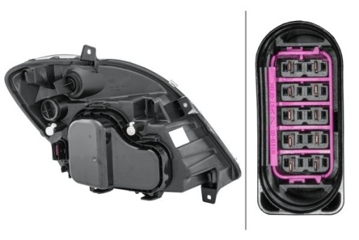 1EB247 012-051 - [1eb 247 012-051] L рефлектор (3 * H7 / PY21W / W5W, el