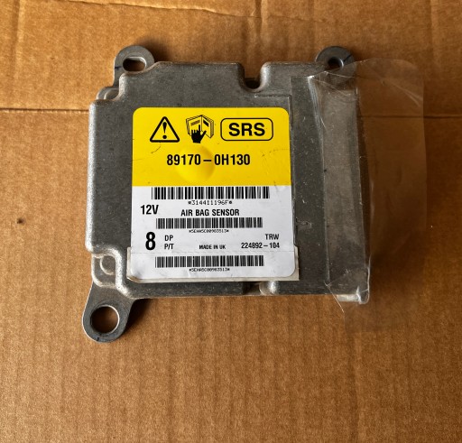 89170-0H130 046606596F - TOYOTA AYGO II AIRBAG SENSOR ДРАЙВЕР 891700H130