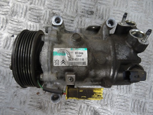 9671451180 - КОМПРЕСОР КОНДИЦІОНЕРА PEUGEOT 508 1366 2.0 HDI