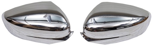 SKODA RAPID ХРОМОВАНІ НАКЛАДКИ НА ДЗЕРКАЛА 14+