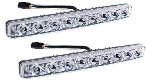 2в1 динамический сигнал поворота дневные ходовые огни 9 LED