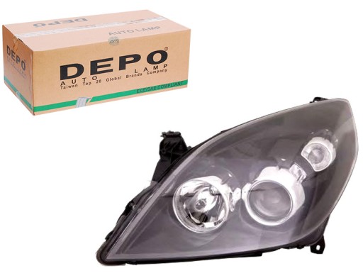 442-1148L-LDEM2 - Фара (H1 / H7 електричний Колір картриджа: чорний)