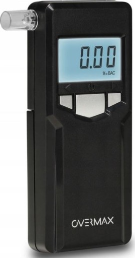 ЭЛЕКТРОХИМИЧЕСКИЙ АЛКОТЕСТЕР OVERMAX AD-06 + КАЛИБРОВКА