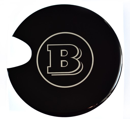 Наклейка 3D Smart 451 Brabus для крышки топливного бака