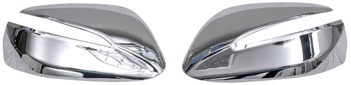 HYUNDAI SANTA FE 12-14 ХРОМИРОВАННАЯ ЗЕРКАЛЬНАЯ КРЫШКА