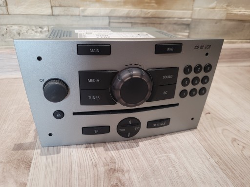 13407107 - Cd40 usb магнітола opel astra h corsa d zafira b wylog