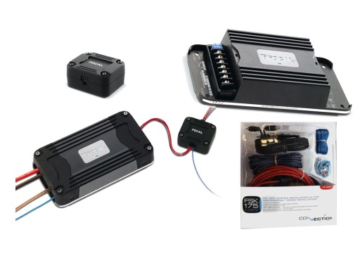 FOCAL FD 1.350 моноблок усилитель + проводка