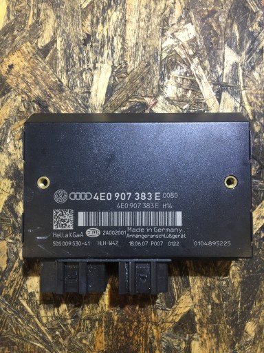 Модуль фаркопа audi q7 4l0 4e0907383e