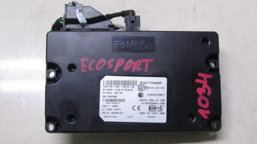 029/1034 - Интерфейсный модуль ford ecosport e1bt-14d212-ra
