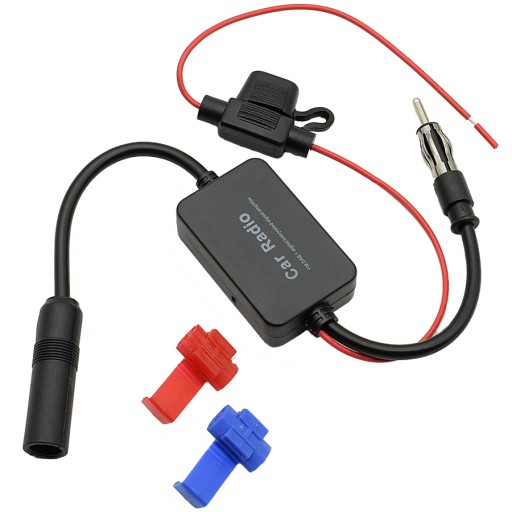 AM/FM 12V АНТЕННЫЙ УСИЛИТЕЛЬ РАДИОСИГНАЛА