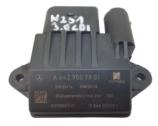 A6429007801 - Mercedes r w251 3.0 cdi реле свечей накаливания