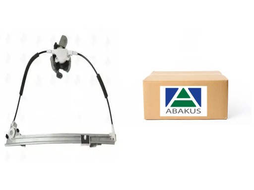 130-042-01 21 - 2x склопідйомники абакус передні л+п для renault megane i