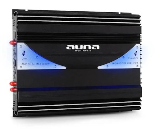 4-КАНАЛЬНЫЙ АВТОМОБИЛЬНЫЙ УСИЛИТЕЛЬ AUNA AMP-CH04