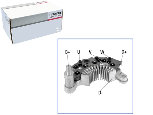 139576 - 40a hitachi генератор випрямний міст