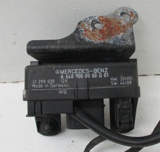 Реле свечей mercedes w211 3.2 cdi a6489000000