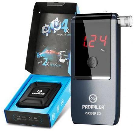 Алкотестер PROMILER iSOBER 30