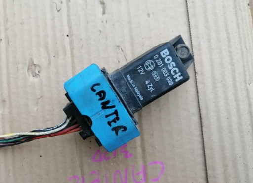 0281003039 666666 - Canter fuso 3.0 модуль реле свечей 11р