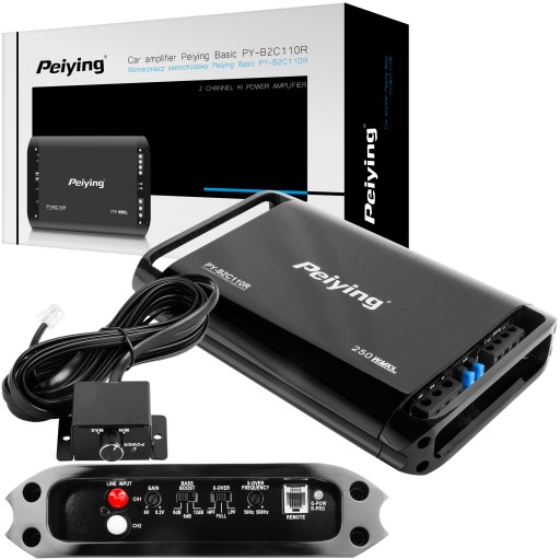Автомобільний підсилювач Peiying Py-B2C110R 2x 110W