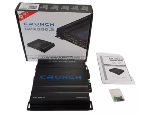АВТОМОБІЛЬНИЙ ПІДСИЛЮВАЧ CRUNCH GPX500. 2