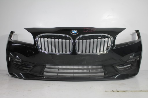 Передний бампер LED BMW F45 F46 Lift SCHWARZ 2 18-