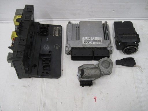 A6111534979 - Комплект зажигания mercedes vito 639, компьютер, замок зажигания 6395450108