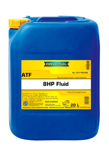 Ravenol atf 8 hp fluid масло 20л+ безкоштовно