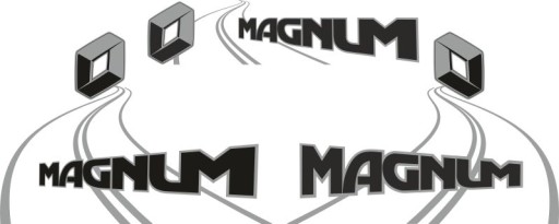 Наклейки RENAULT MAGNUM_v9_green